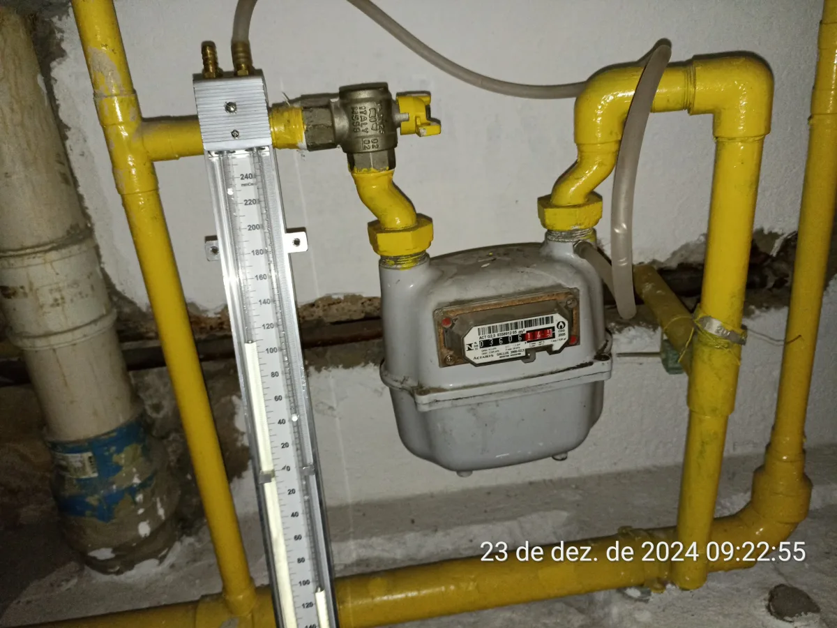 Teste de Estanqueidade